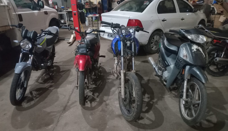 Secuestraron 9 motos en nuevos operativos