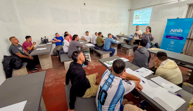 El Municipio de Junín capacitó a operarios del Frigorífico Pastor Bauman