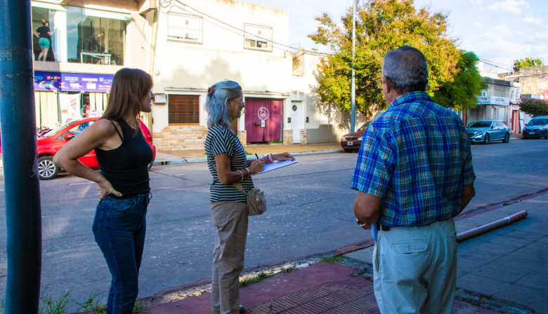 Avanza el proyecto de centro comercial a cielo abierto en avenida Rivadavia