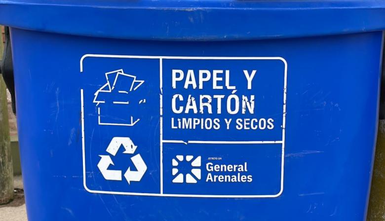 Arenales retira de la vía pública los contenedores para reciclables por su uso indebido
