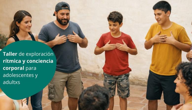 Junín: dictarán un taller de exploración rítmica y conciencia corporal