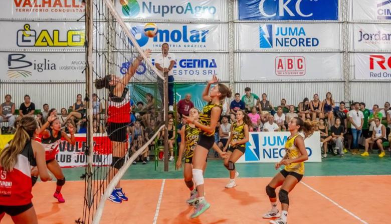 Junín fue sede de un importante torneo de vóley que agrupó a más de 250 jugadores