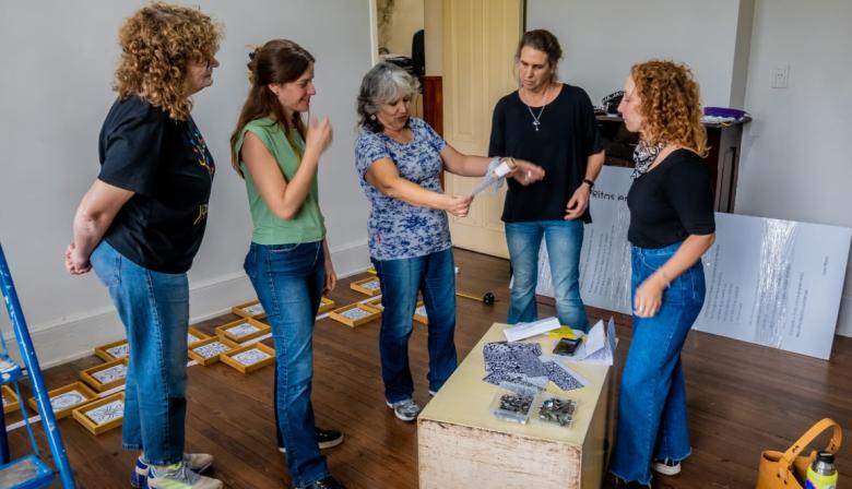 El Museo Histórico de Junín presenta la muestra íntima de la reconocida artista Rosana Guardia