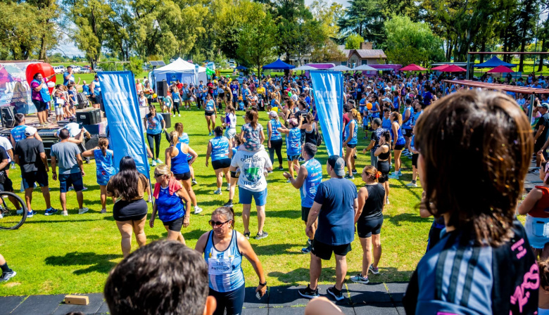 Más de 550 vecinos participaron de “Autismo en Movimiento” en el Parque Borchex