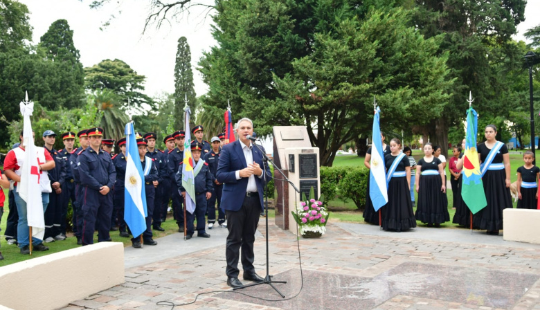 Chacabuco conmemoró el 44° aniversario del inicio de la Guerra de Malvinas