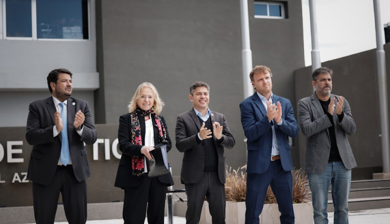 Kicillof inauguró el nuevo Polo Judicial en Olavarría y destacó la inversión en justicia y seguridad