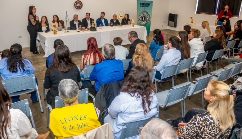 Primer aniversario del Club de Leones Autismo Junín