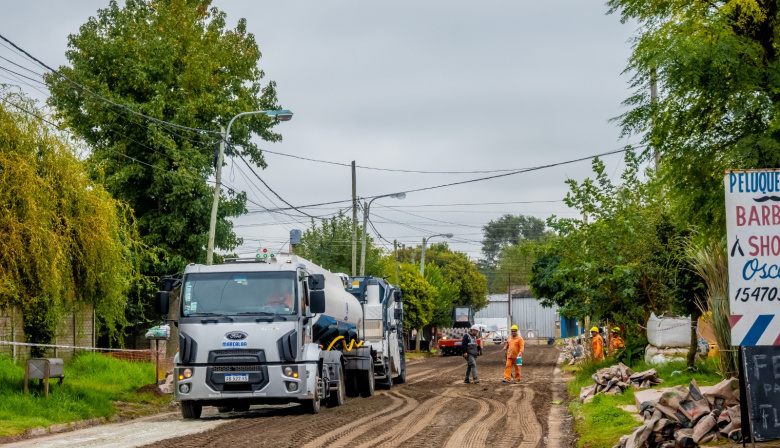 Fiorini destacó la planificación para “avanzar con obras que mejoran la calidad de vida de la gente”