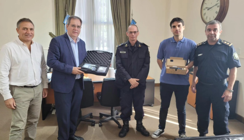 General Pinto incorporó nuevos equipos para controles viales en el marco de la Ley de Alcohol Cero