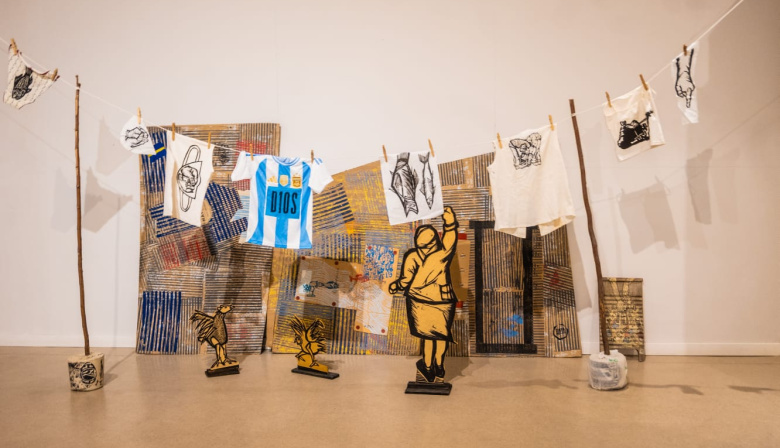 “Gráfica Cartonera Conurbana”: entre el arte y la reflexión social quedó inaugurada la muestra en el MUMA