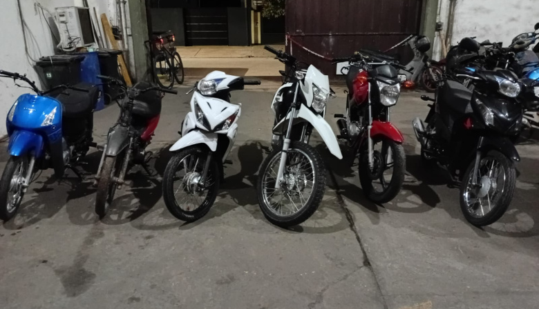 Durante abril se registraron más de 40 motos secuestradas en operativos en Lincoln