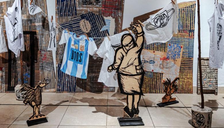 Inauguran la muestra “Gráfica Cartonera Conurbana”