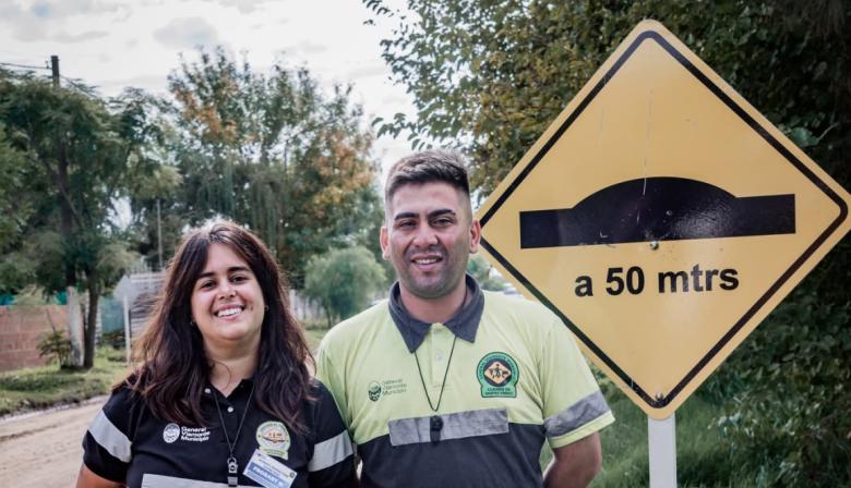 General Viamonte avanza con medidas para mejorar la seguridad vial en distintos sectores
