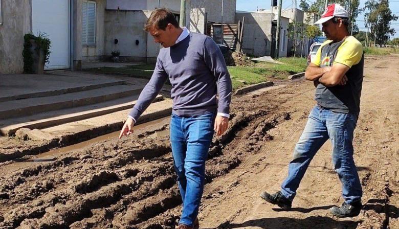 Reclaman mejoras para las calles del Barrio Cirigliano