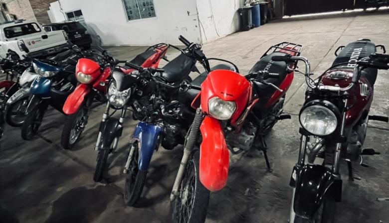 Se registró un intenso operativo de tránsito y secuestro de motos durante el fin de semana