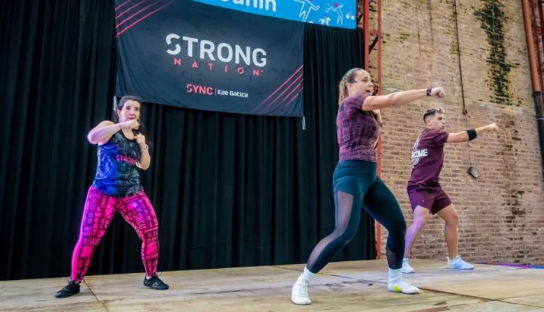 Se realizó una masterclass de Strong Nation en el Complejo Municipal “San Martín”