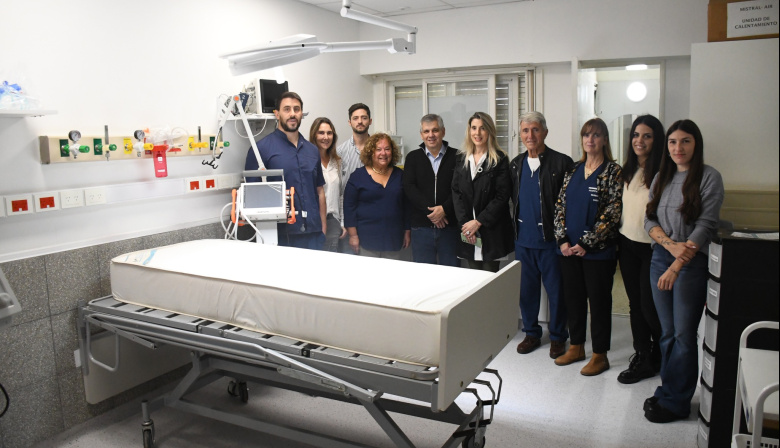 Chivilcoy inauguró una nueva sala de emergencias pediátricas en el Hospital Municipal