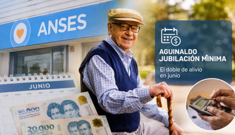 ANSES paga el aguinaldo en junio: qué pasa con los jubilados que cobran la mínima