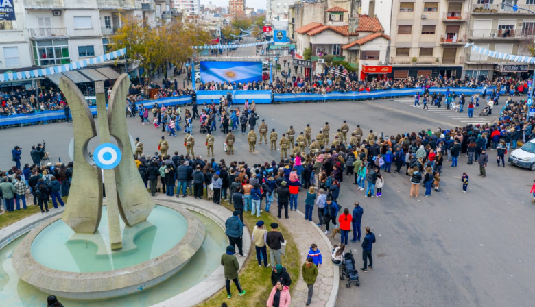 Junín celebró un nuevo aniversario de la Revolución de Mayo