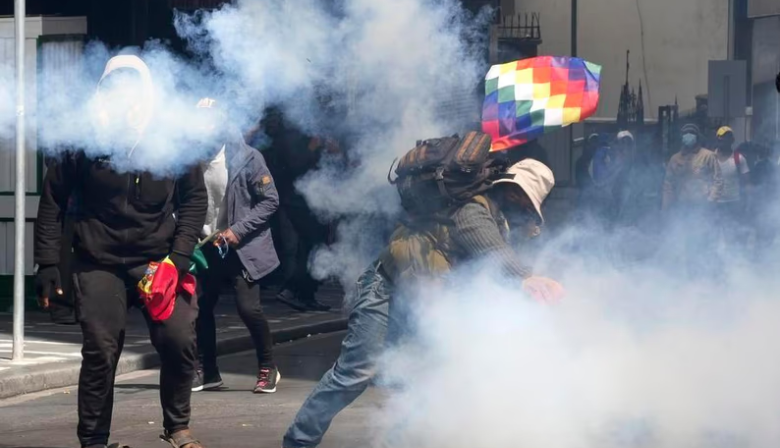 Bolivia: el Congreso autorizó la intervención de las Fuerzas Armadas en las protestas