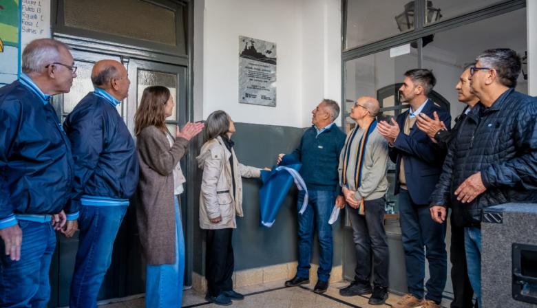 Homenajearon al héroe de Malvinas, Miguel Ángel Soriano