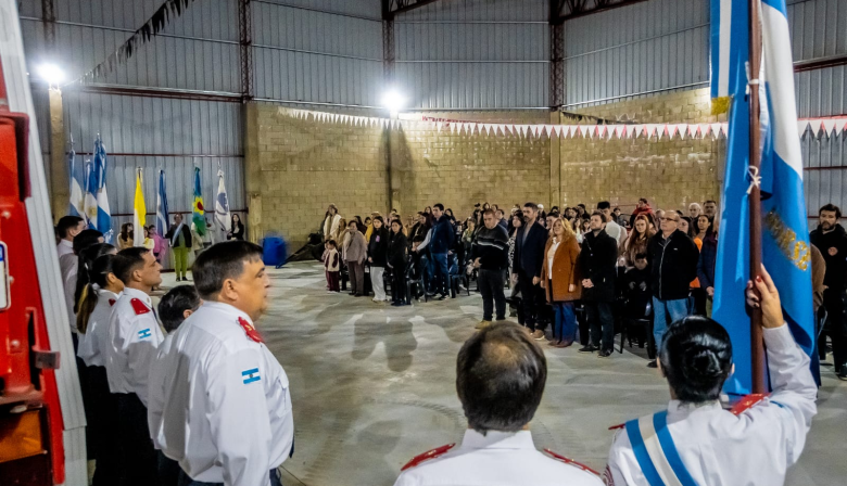 Morse celebró el Día del Bombero Voluntario con acto y reconocimiento a la vocación de servicio
