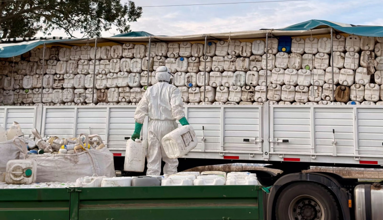 El Municipio impulsó una nueva acción para la correcta disposición final de envases fitosanitarios