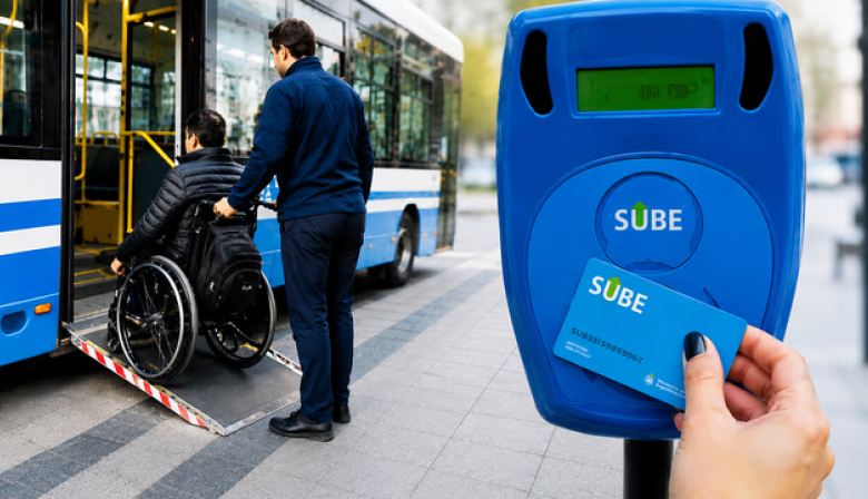 Tarjeta SUBE para personas con discapacidad: cómo hacer el trámite para viajar gratis en colectivos y trenes