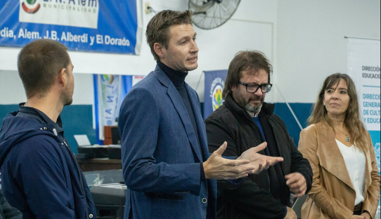 Ferraris recibió al director provincial de Educación Física para impulsar proyectos deportivos y educativos