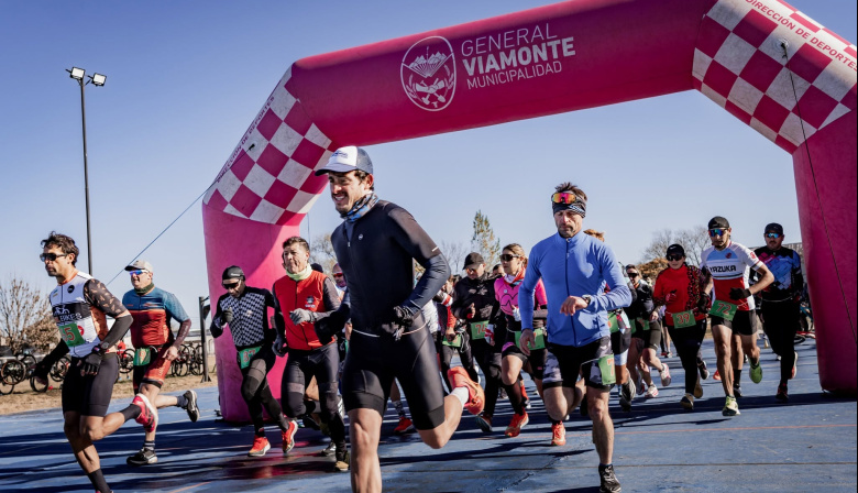 General Viamonte recibió a atletas de toda la región en una nueva fecha del Campeonato Provincial de Duatlón