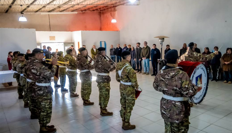El barrio Güemes rindió homenaje a los héroes juninenses caídos en la Guerra de Malvinas