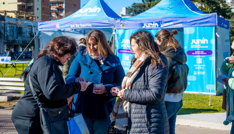 El Gobierno de Junín fortalece las acciones de prevención y acompañamiento por el Día Internacional contra el Consumo de Sustancias
