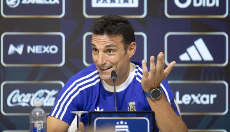 Scaloni sobre Messi: "No hay palabras, todo lo que diga está de más"