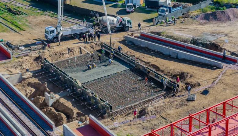 Avanza la obra del paso bajo nivel de Junín