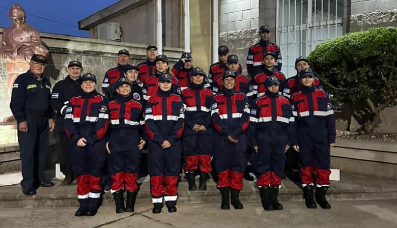 Emotivo saludo para los Bomberos Voluntarios en su día