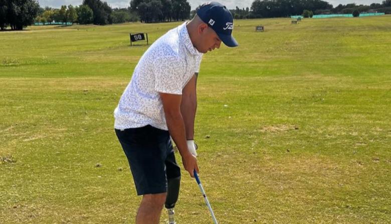 Benjamín Caballero hizo historia: el juninense es número uno del Ranking Mundial de Golf Adaptado