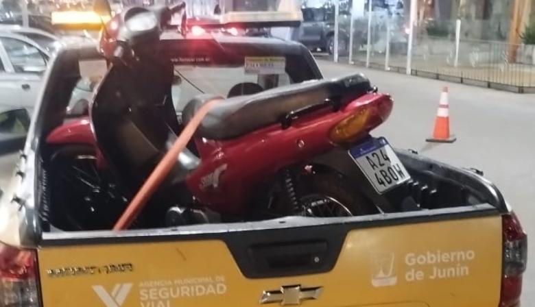 Seguridad Vial en Junín: 13 motos fueron retenidas durante el fin de semana