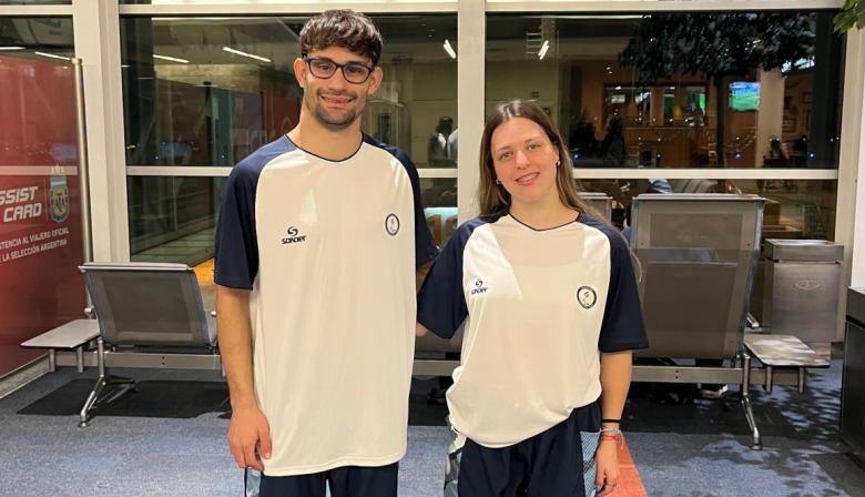 Mili Mostaffa y Fabricio López representarán a la Argentina en el Parasuramericano Valledupar 2026