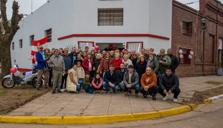 El Club Atlético Agustina celebró sus 85 años con el acompañamiento del Gobierno de Junín