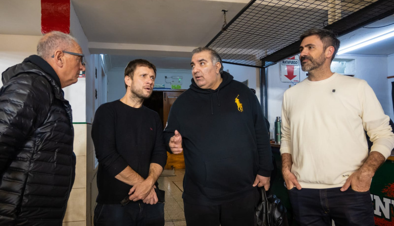 Fiorini visitó el Club Ciclista Juninense y destacó el rol de los clubes en la formación y la inclusión de niños y jóvenes