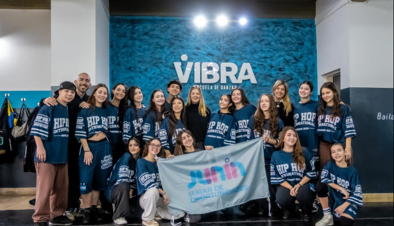 La Escuela Vibra de Junín competirá en el Mundial de Hip Hop en Estados Unidos