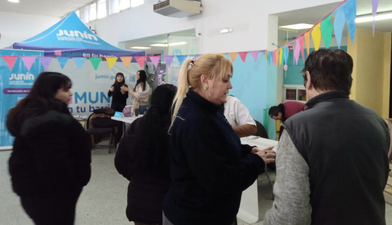 La Muni en tu Barrio llegó a La Rufinita y reforzó el trabajo conjunto con vecinos e instituciones