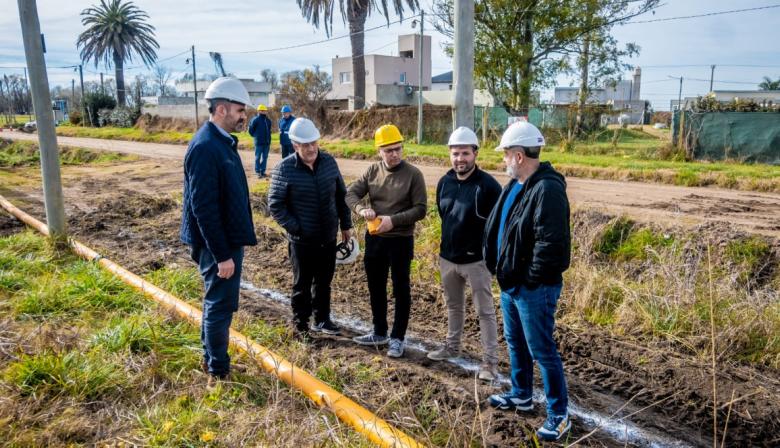 Avanza la obra de extensión de gas natural que beneficiará a 170 vecinos de Junín