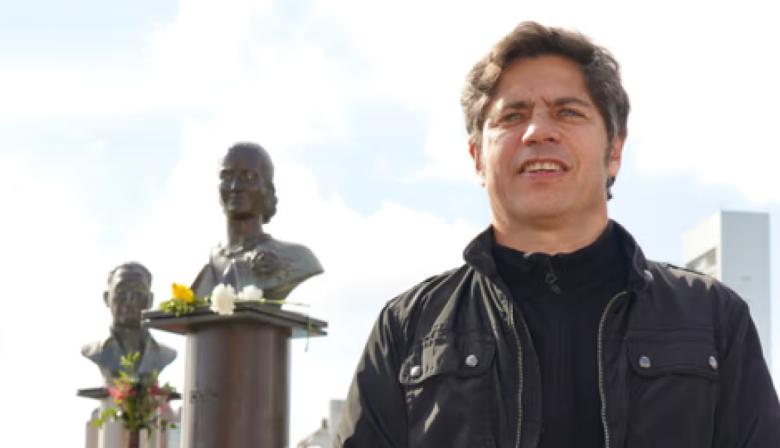 Kicillof recordó a Evita y apuntó contra el Gobierno: “Lastima a los trabajadores y a los sectores más vulnerables”