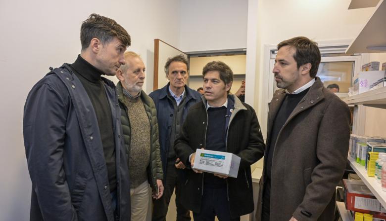 Kicillof inauguró un Centro de Atención Primaria de la Salud en Castelar