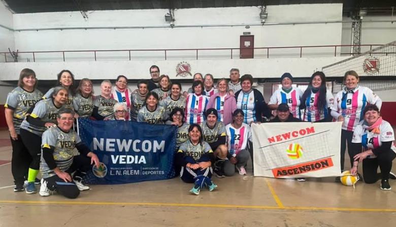 Equipos de Vedia, Ascensión y Alem participaron de un nuevo encuentro de Newcom