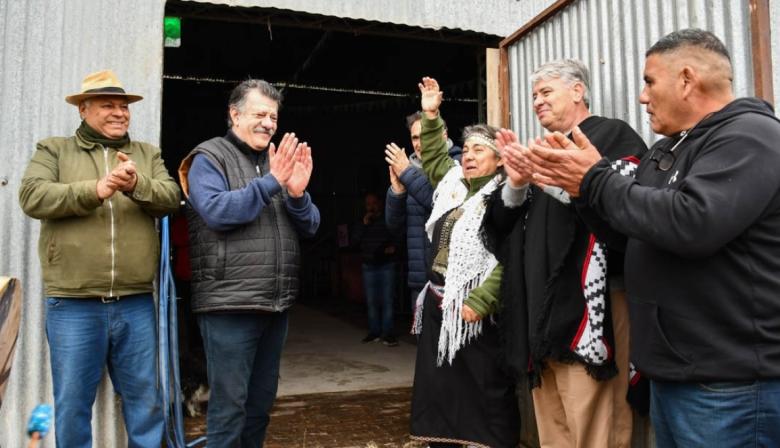 Con la inauguración de un SUM, se realizó una nueva edición de la Fiesta de la Pachamama en Olascoaga