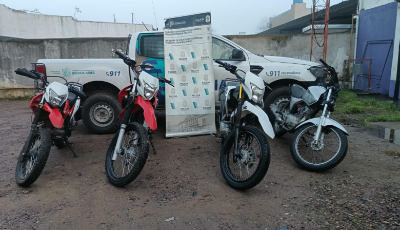 General Pinto: realizaron nuevos allanamientos y ya son diez las motos secuestradas por infracciones de tránsito