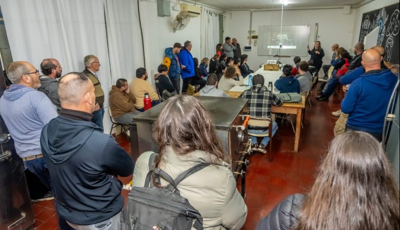 El Gobierno de Junín acercó las líneas de crédito para emprendedores a estudiantes del CFP N° 401