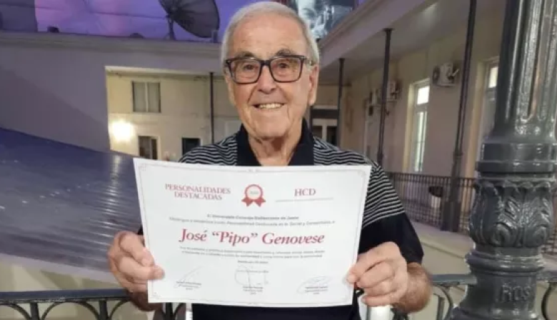 El Concejo Deliberante de Junín homenajeó a José “Pipo” Genovese tras su fallecimiento